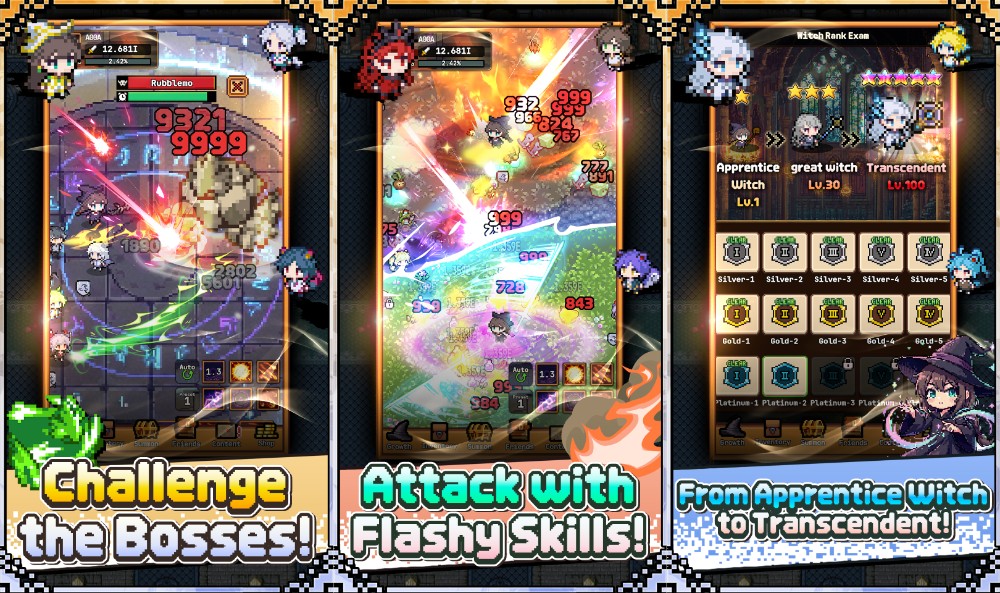 Legend of Witch : Idle RPG เปิดให้บริการบนสโตร์ไทยแล้ว