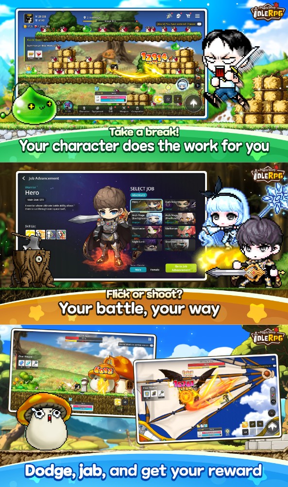 MapleStory : Idle RPG อัปเดตภาษาไทยเต็มรูปแบบแล้ว! 3 MapleStory