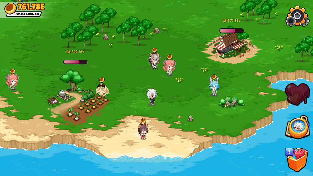 มาช่วยฟื้นฟูเกาะให้เหล่าอสูรสาวกับเกม Monmusu Island