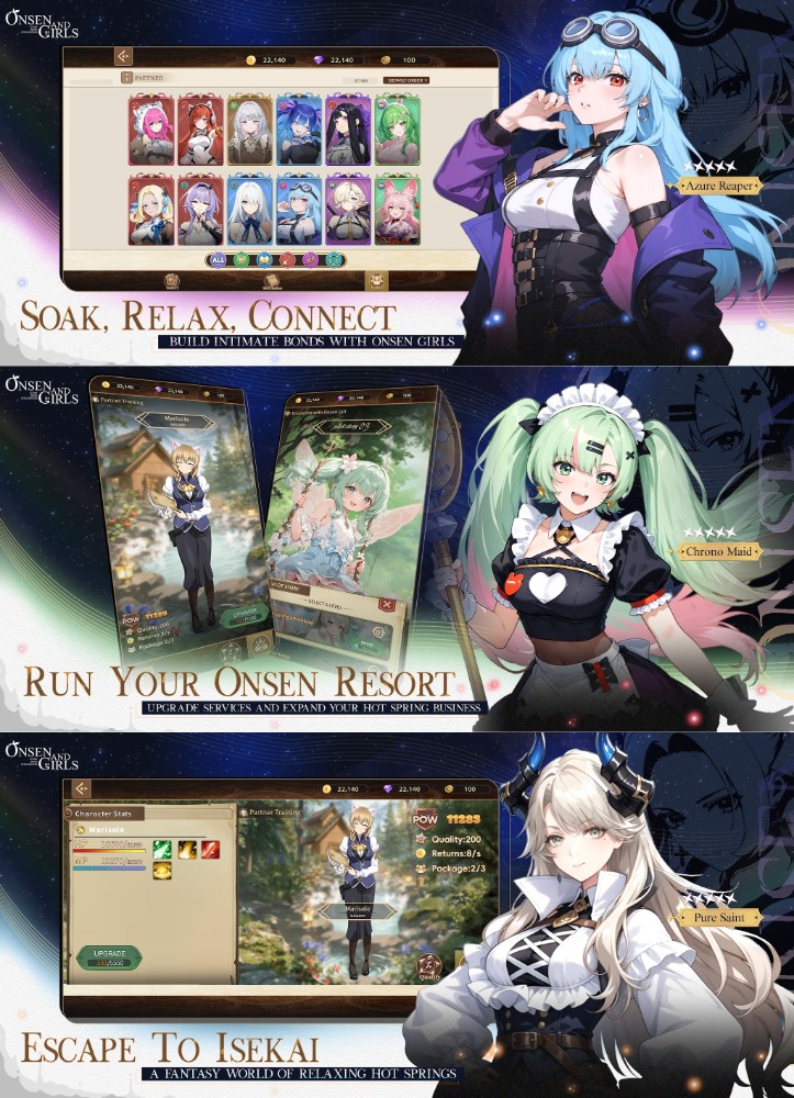 Onsen and Girls