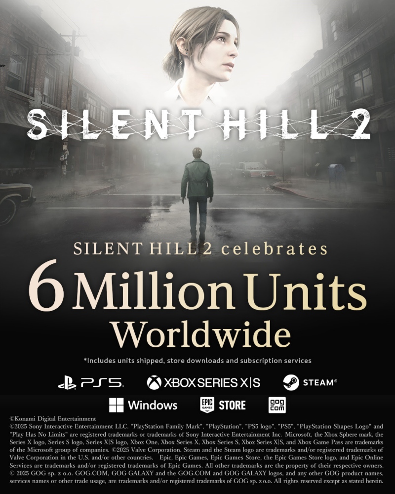 SILENT HILL f มียอดจัดส่งทั่วโลกทะลุ 2 ล้านชุด!