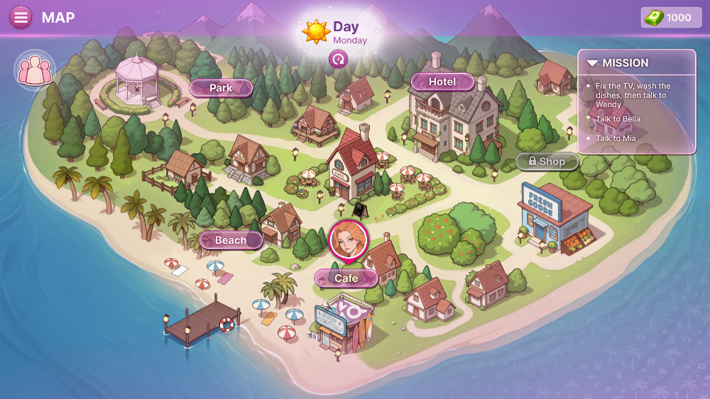 Sex Apartment 2: Grand Hotel เกมวิชวลโนเวลผู้ใหญ่ธีมติดทะเล