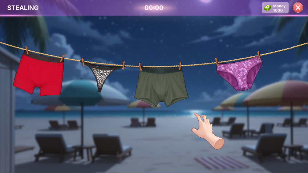 Sex Apartment 2: Grand Hotel เกมวิชวลโนเวลผู้ใหญ่ธีมติดทะเล