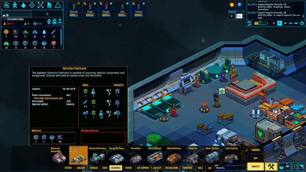 [รีวิว] ตะลุยอวกาศเดินทางหาบ้านใหม่ใน Space Haven