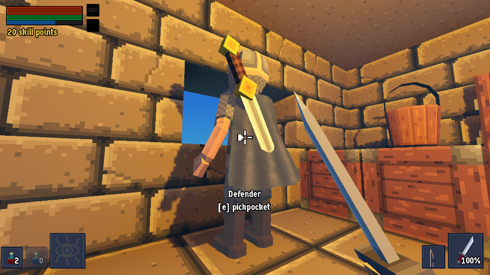 The Adventures of Sir Kicksalot เกม Action RPG ที่มาพร้อมกับวิธีการต่อสู้แบบโหด มัน ฮา
