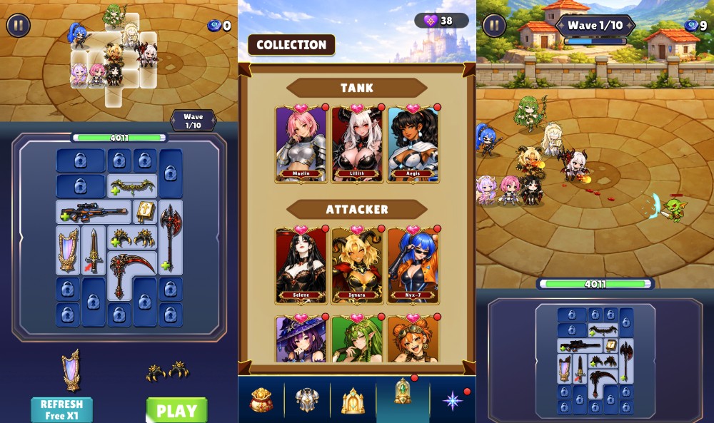 Valkyria Nexus Battle เปิดให้บริการบนสโตร์ไทยแล้ว 3 Valkyria Nexus Battle