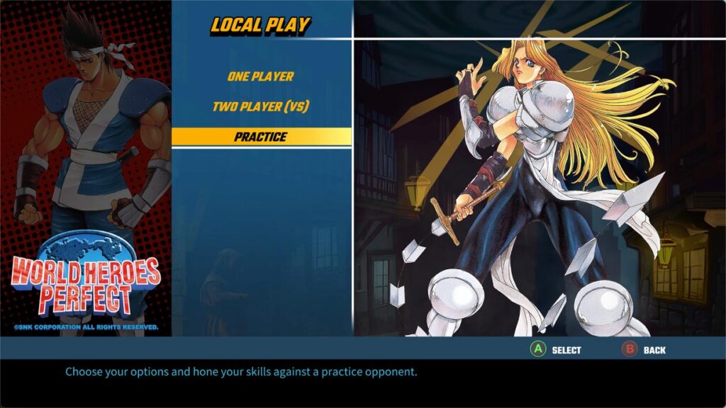 WORLD HEROES PERFECT วางจำหน่าย NEOGEO Premium Selection!