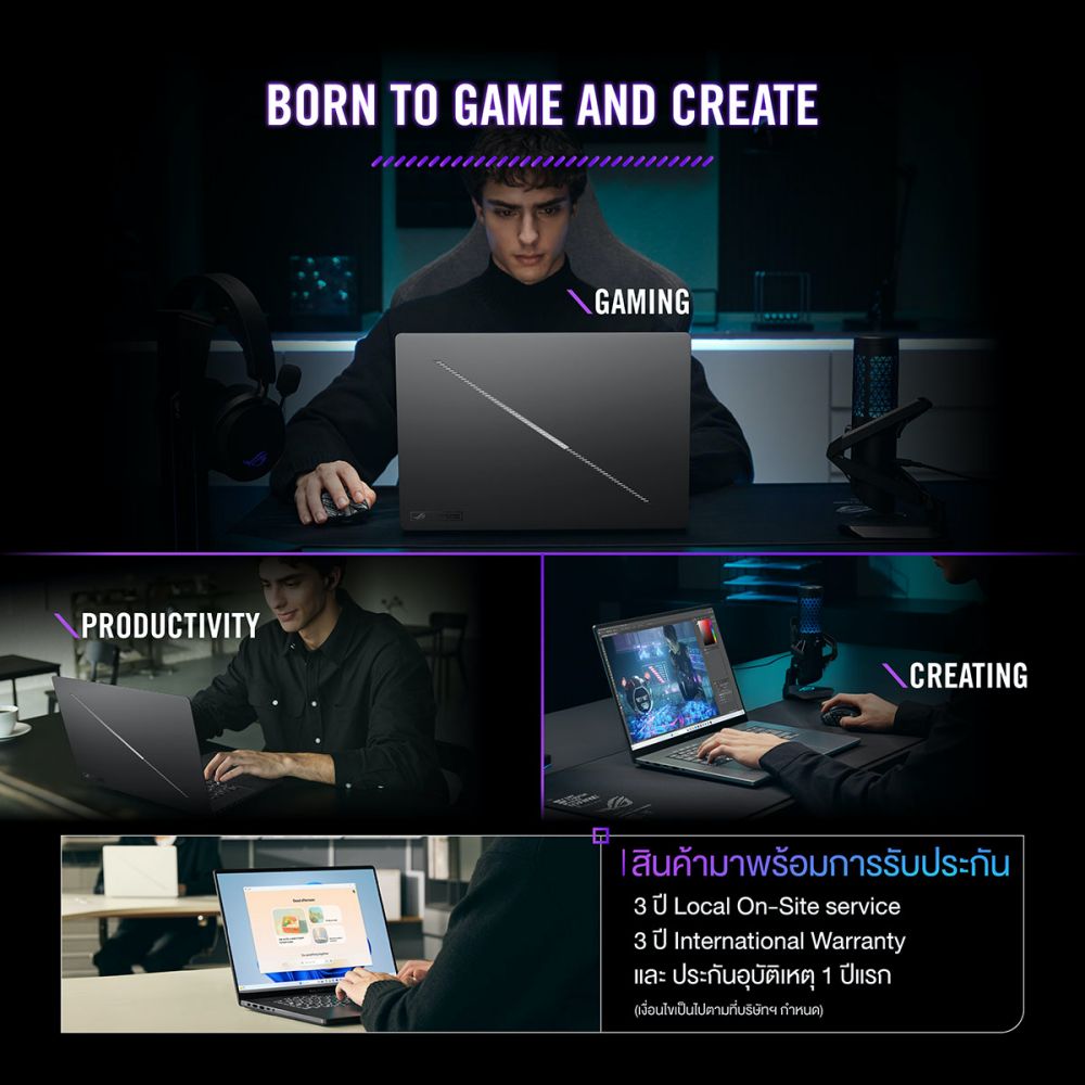 ROG พร้อมวางจำหน่าย ROG Zephyrus Series รุ่นปี 2026 ในไทย 9 ROG พร้อมวางจำหน่าย ROG Zephyrus Series รุ่นปี 2026 ในไทย