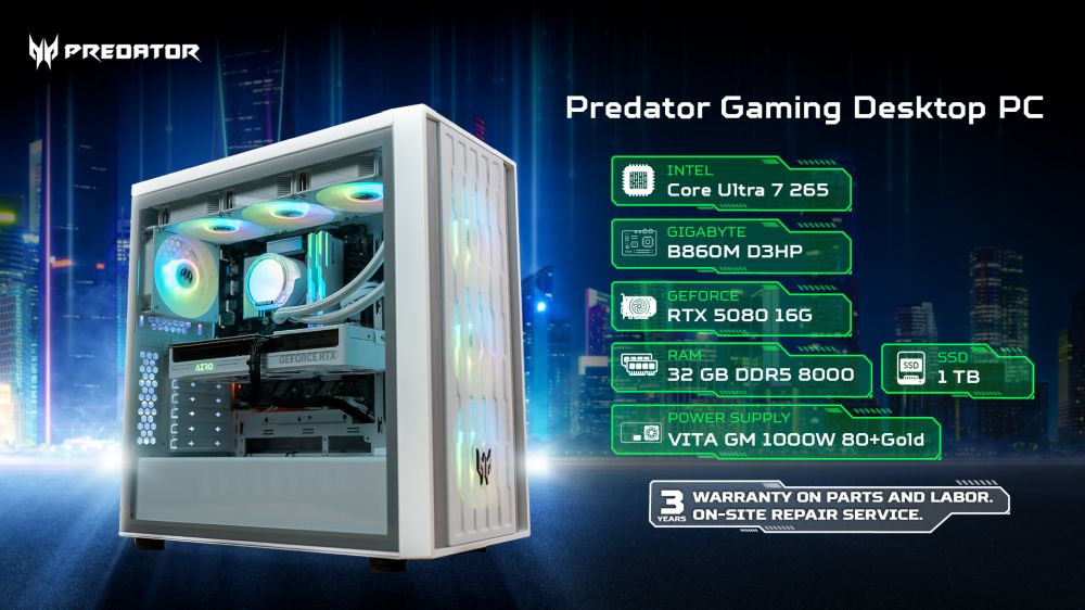 Predator x ADBIG บุกตลาดเกมมิ่งพีซีไทย
