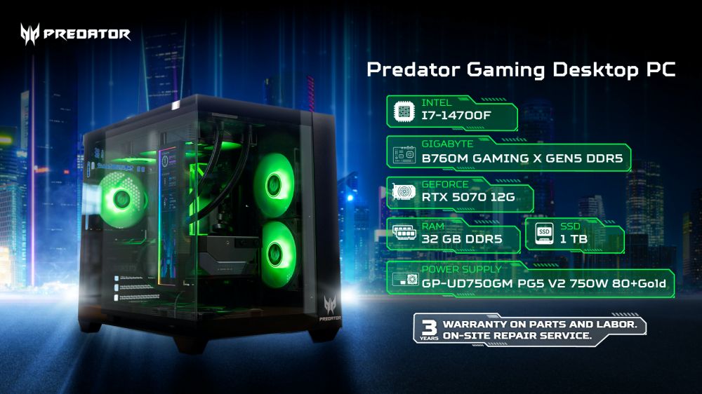 Predator x ADBIG บุกตลาดเกมมิ่งพีซีไทย