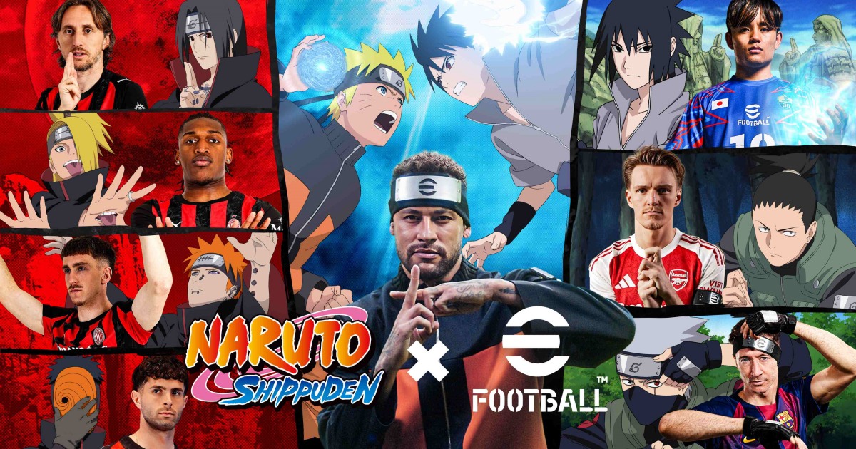 การคอลแลปส์ระหว่าง eFootball™ x NARUTO SHIPPUDEN