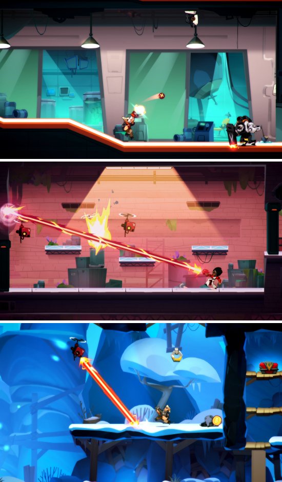 Blast Brigade vs. the Evil Legion of Dr. Cread เกม 2D Platformer ภาพสดใสสุดมันส์ 2 Blast Brigade vs. the Evil Legion of Dr. Cread เกม 2D Platformer ภาพสดใสสุดมันส์