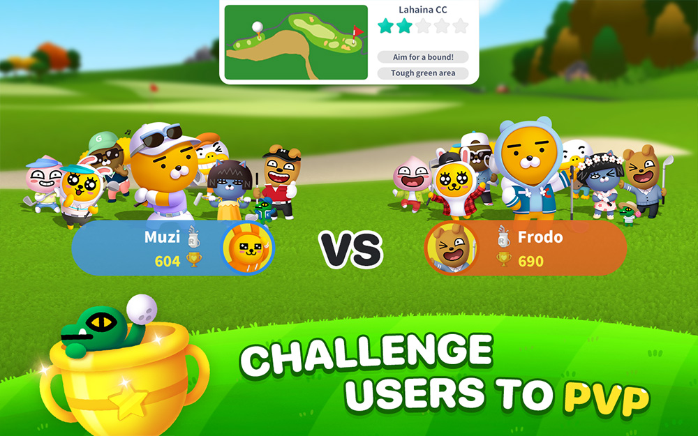 KaKao Friends มาแล้ว!!! ในเกม Golf Party with Friends พร้อมเปิดทดลองเล่นบนสโตร์ไทย