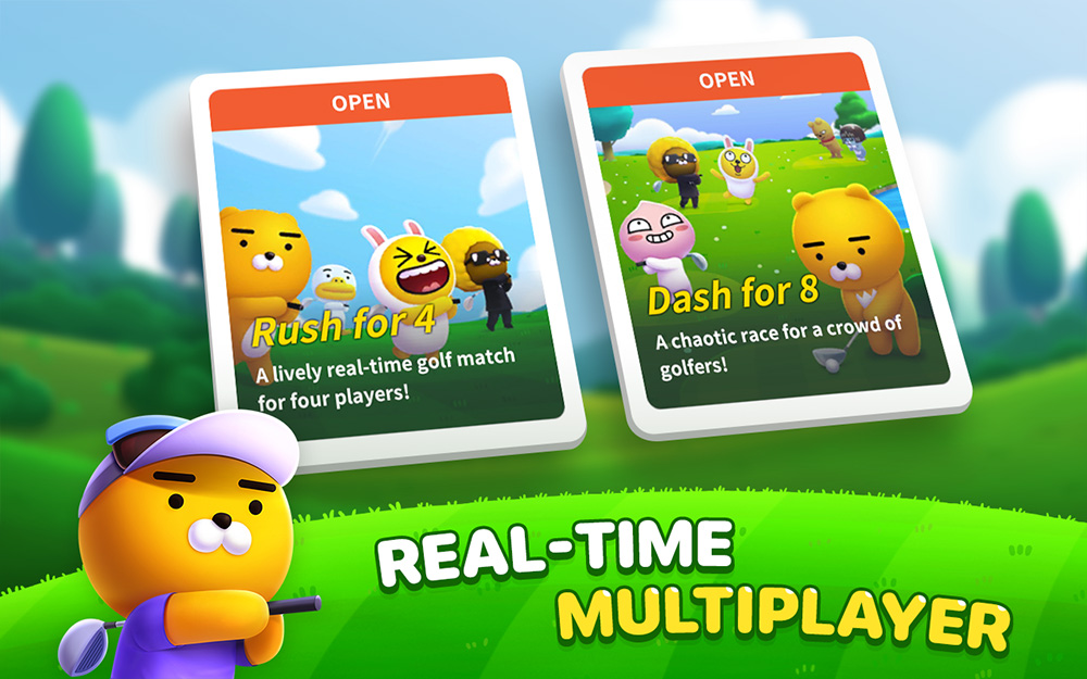 KaKao Friends มาแล้ว!!! ในเกม Golf Party with Friends พร้อมเปิดทดลองเล่นบนสโตร์ไทย