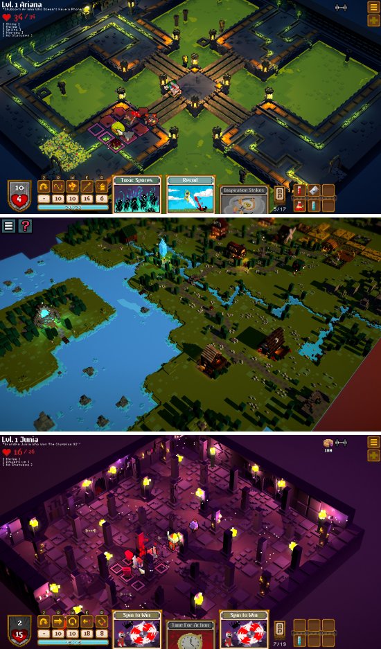 Obsidian Prince เกม Turn-Based Roguelike ภาพสุดน่ารัก