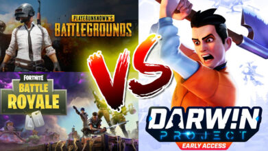 เปรียบเทียบความต่างระหว่างเกม Darwin Project vs PUBG & Fortnite