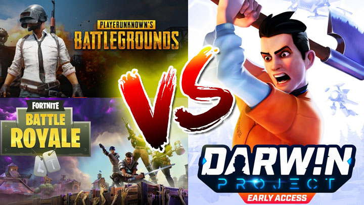 เปรียบเทียบความต่างระหว่างเกม Darwin Project vs PUBG & Fortnite 1 เปรียบเทียบความต่างระหว่างเกม Darwin Project vs PUBG & Fortnite