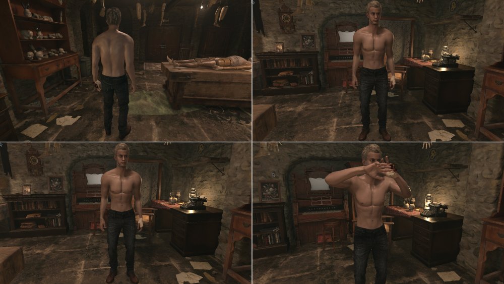 ม็อดใหม่ที่จะโชว์หุ่นล่ำของ Ethan ใน RE Village