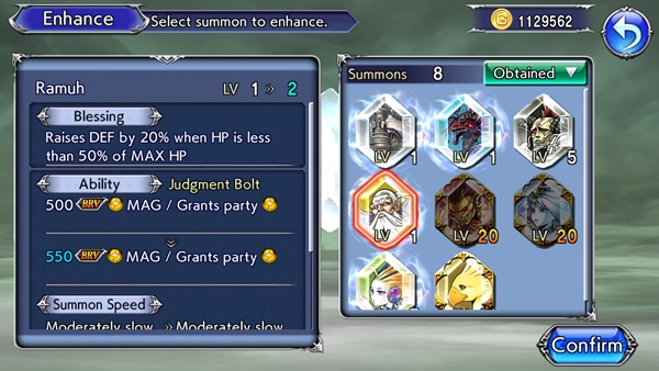 [ดีสอิสทิปส์] Dissidia Final Fantasy Opera Omnia – ซัมม่อน Ramuh