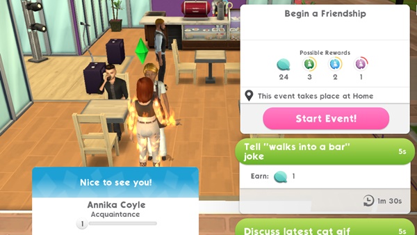 [ดีสอิสทิปส์] The Sims Mobile – สร้างสัมพันธ์แบบไหนดี?