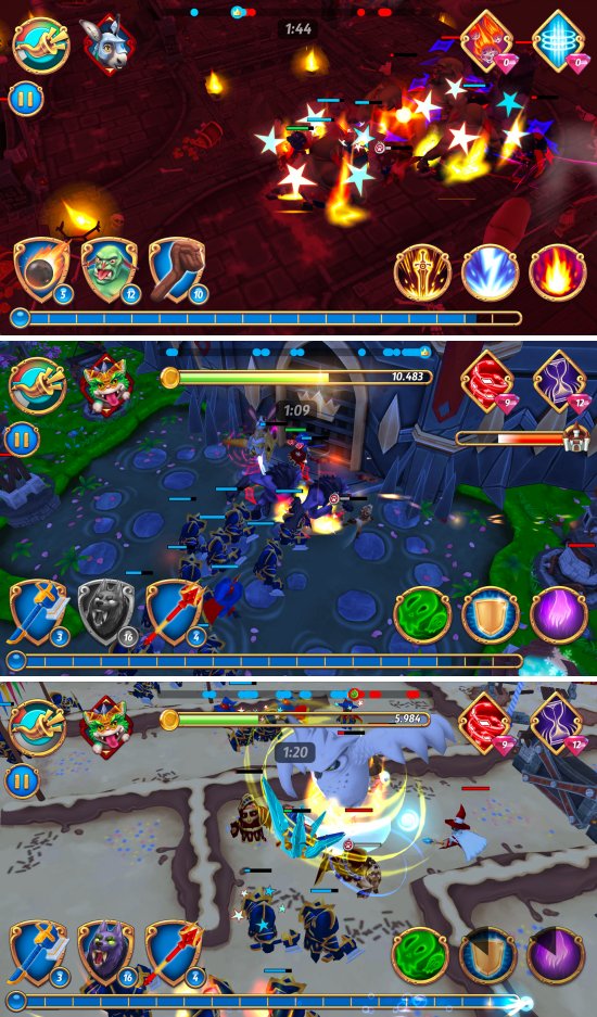 Royal Revolt II เกมวางแผนแอ็กชั่นชื่อดังบนมือถือ