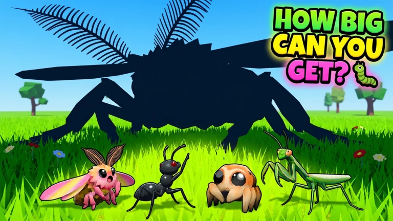 Be the Biggest Insect เกมเอาชีวิตรอดของแมลงตัวหนึ่ง สู่ไททันแมลงแห่ง Roblox