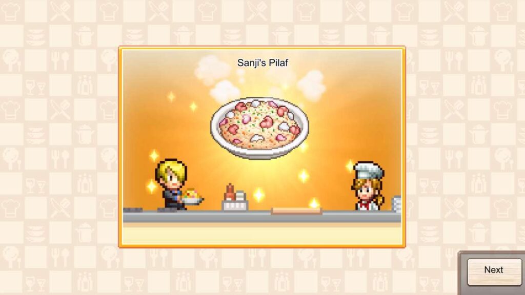 One Piece: Grand Gourmet เกมเปิดร้านอาหารวันพีชสไตล์ Kairosoft

