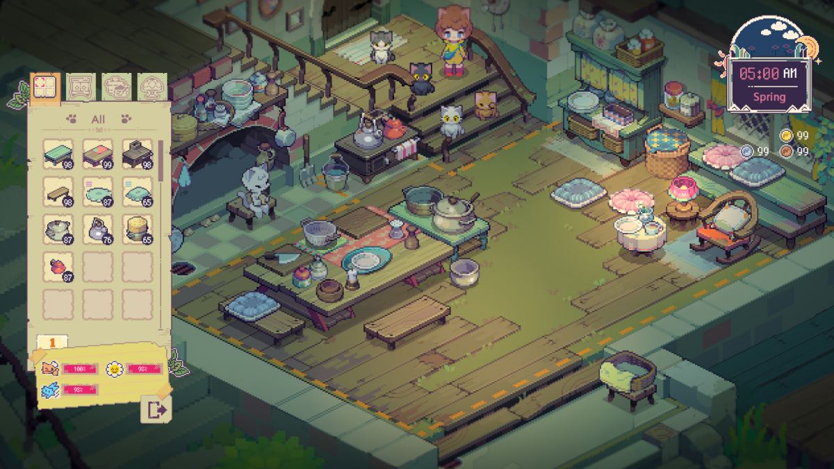 Meowstead เกมแนวจำลองชีวิต สร้างบ้านให้แมวเหมียว 2 Meowstead เกมแนวจำลองชีวิต สร้างบ้านให้แมวเหมียว