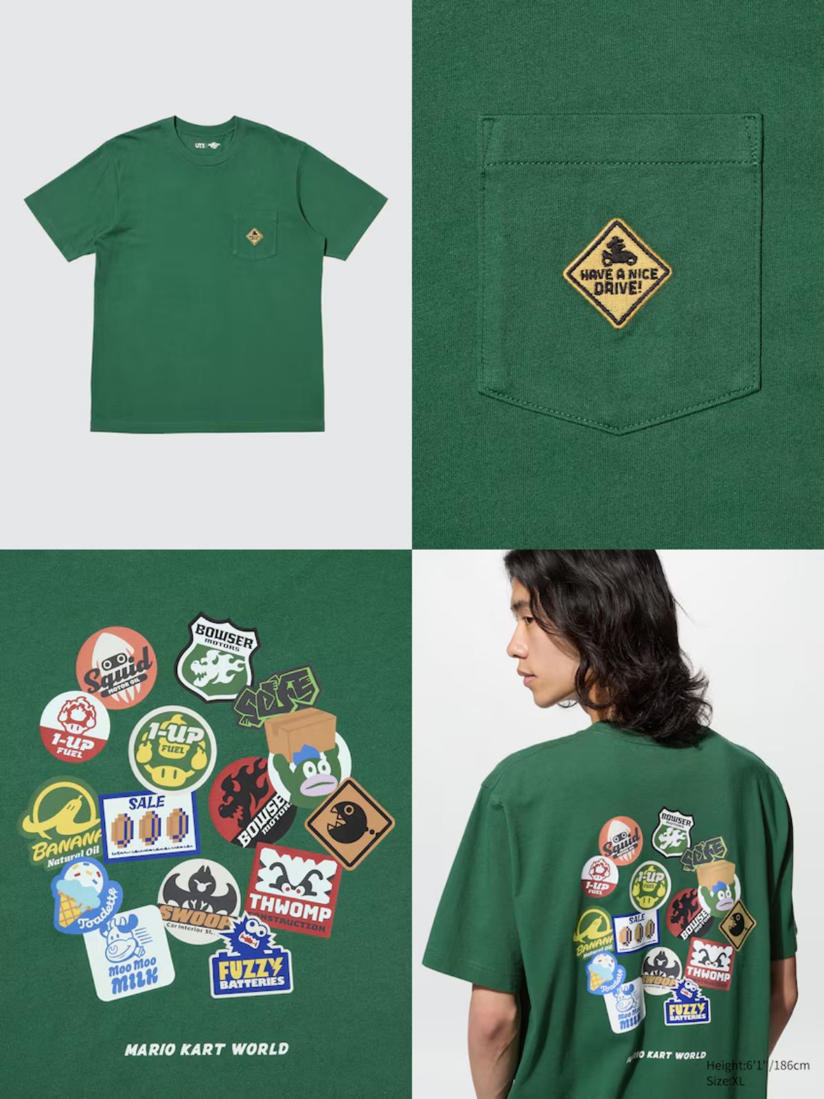เสื้อยืด UNIQLO UT Collection จากเกม Mario Kart World เตรียมเข้าไทย ก.ย. นี้
