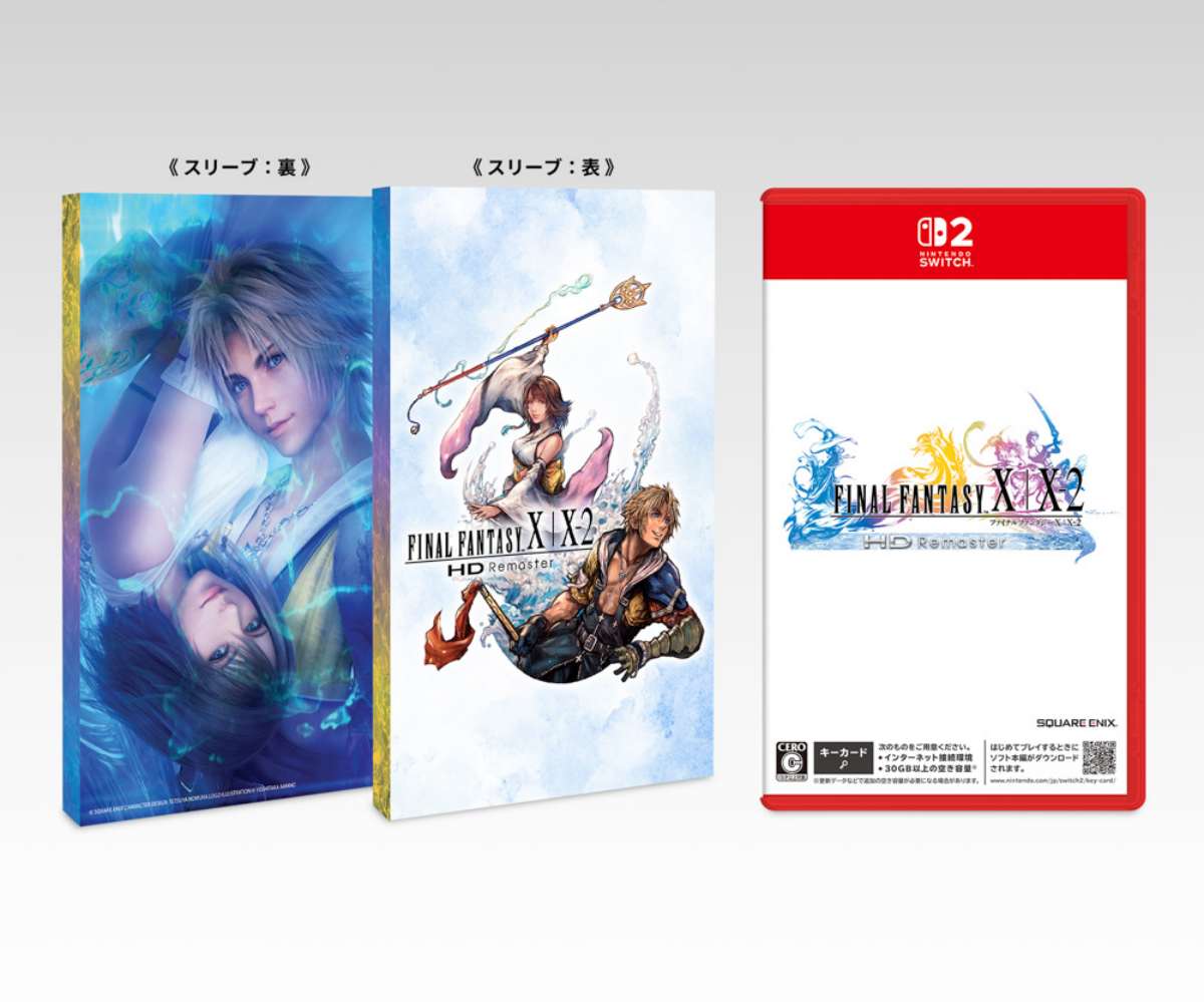 Final Fantasy X/X-2 HD Remaster ประกาศเปิดตัวบน Switch 2 พร้อมอาร์ตเวิร์กใหม่