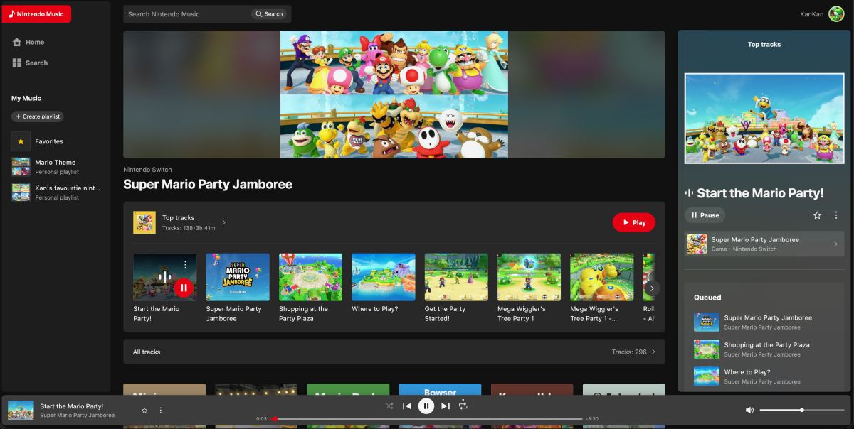 Nintendo Music เปิดบริการรูปแบบเว็บไซต์และรองรับ CarPlay แล้ว 3 Nintendo Music