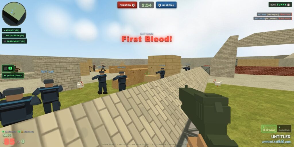 Untitled เกม FPS ฝีมือคนไทย ผู้สร้างด่านยูไนเต็ดในตำนานของ Counter-Strike 1.6 เปิดให้เล่นฟรีแล้ว 3 Untitled เกม FPS ฝีมือคนไทย ผู้สร้างด่านยูไนเต็ดในตำนานของ Counter-Strike 1.6 เปิดให้เล่นฟรีแล้ว