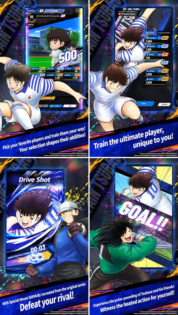 Captain Tsubasa My Golden XI screenshot