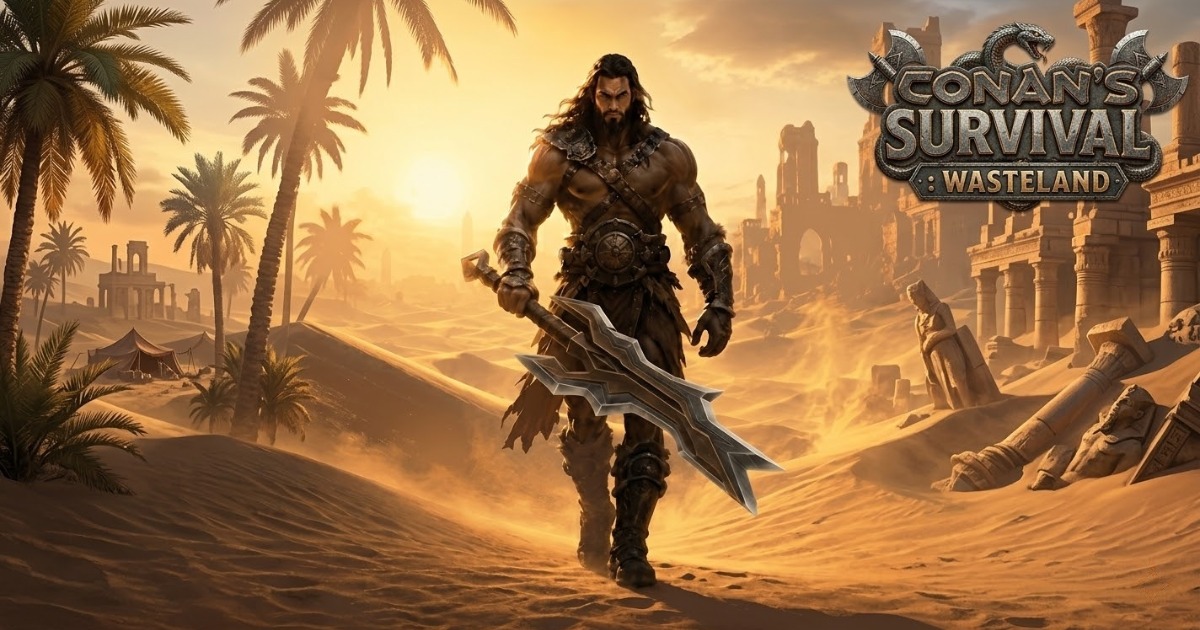 Conan’s Survival: Wasteland เปิดให้บริการบนสโตร์ไทยแล้ว 1 Conan’s Survival: Wasteland