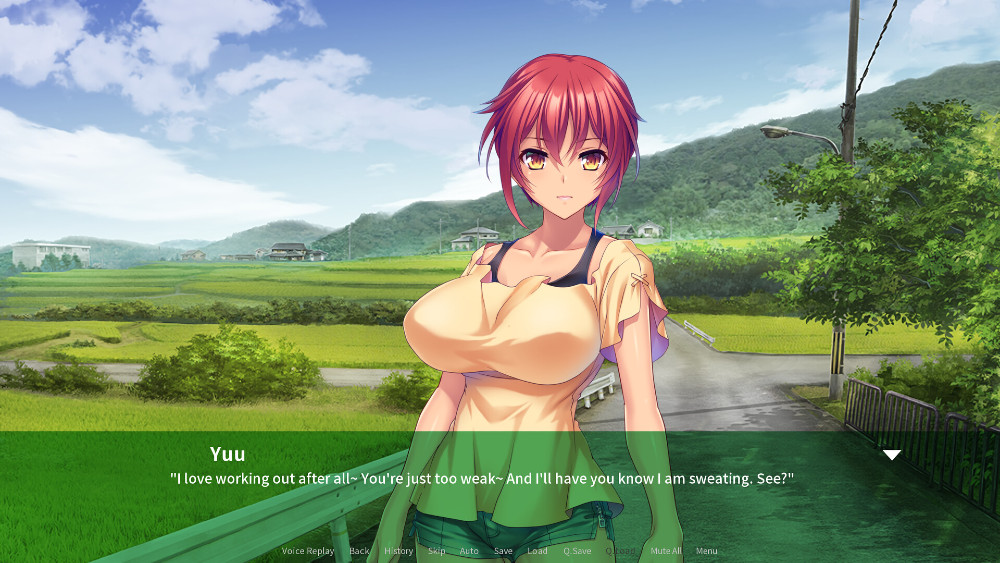 Countryside Cumsluts เกมวิชวลโนเวลสไตล์ญี่ปุ่นเนื้อหาร้อนแรง 18+