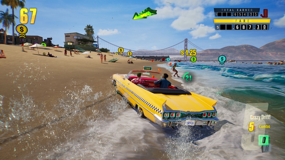 "Crazy Taxi: World Tour" เกมแอ็กชันขับรถที่ทำให้ทั้งโลกต้องคลั่งไคล้กลับมาแล้ว! 3 "Crazy Taxi: World Tour" เกมแอ็กชันขับรถที่ทำให้ทั้งโลกต้องคลั่งไคล้กลับมาแล้ว!
