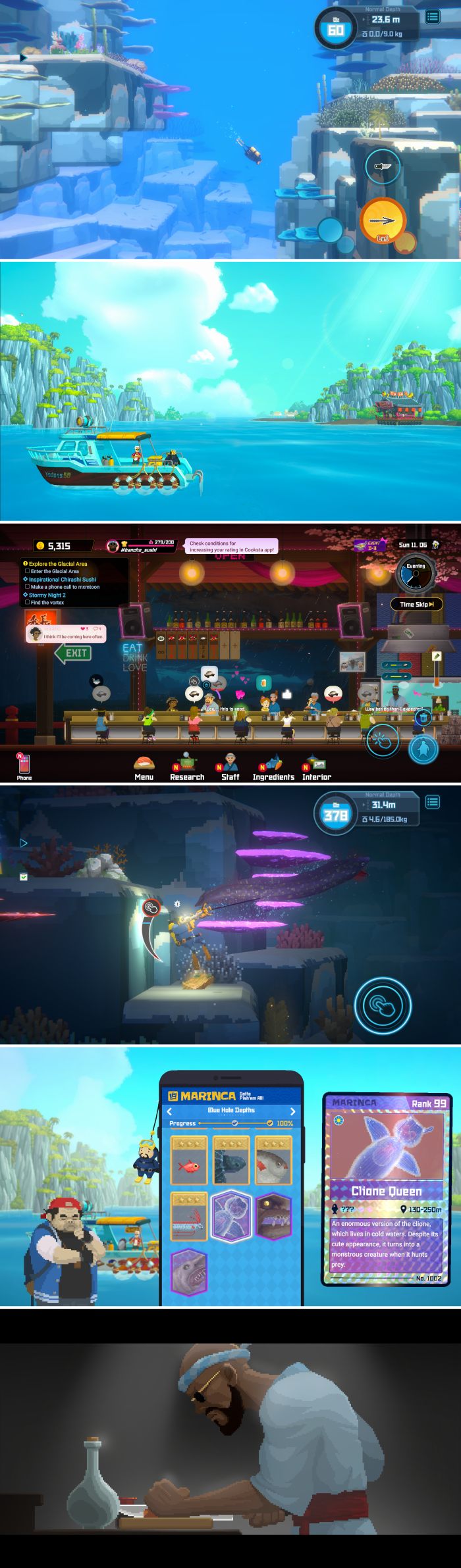 DAVE THE DIVER mobile screenshot