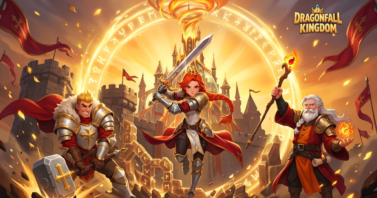 Dragonfall Kingdom เปิดให้บริการบนสโตร์ไทยแล้ว 1 Dragonfall Kingdom