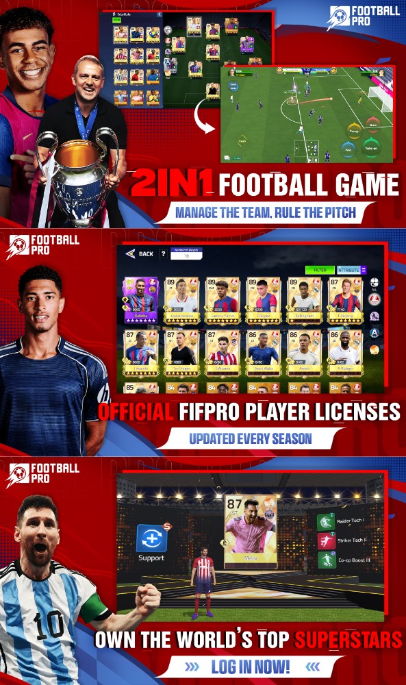 Football Pro เปิดให้ลงทะเบียนล่วงหน้าบนสโตร์ไทยแล้ว 3 Football Pro FC