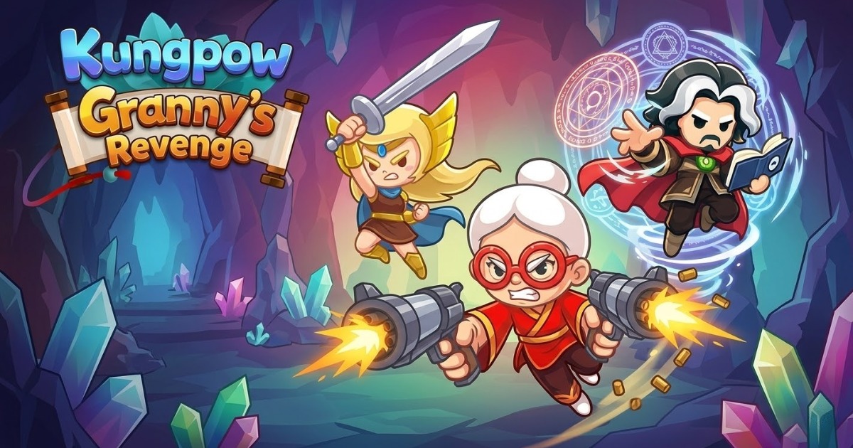 Kungpow Granny's Revenge เปิดให้ลงทะเบียนล่วงหน้าบนสโตร์ไทยแล้ว 1 Kungpow Granny's Revenge