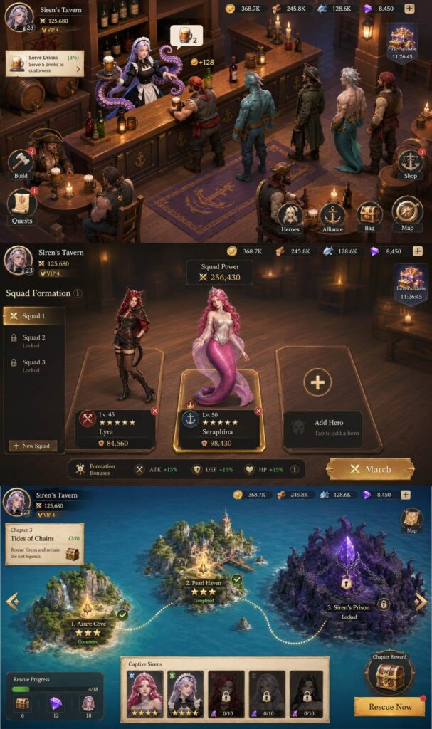 Last Siren: Tavern Rise เปิดให้บริการบนสโตร์ไทยแล้ว 3 Last Siren: Tavern Rise เปิดให้บริการบนสโตร์ไทยแล้ว