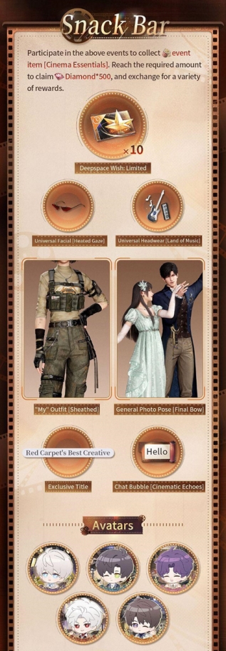 Love and Deepspace เผยโฉมซีรีส์ Interactive Memory ระดับ 5 ดาวใหม่ล่าสุด [Once Upon a Frame]
