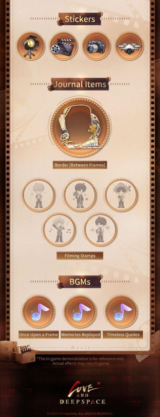Love and Deepspace เผยโฉมซีรีส์ Interactive Memory ระดับ 5 ดาวใหม่ล่าสุด [Once Upon a Frame]