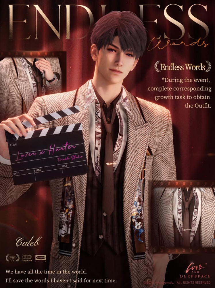 Love and Deepspace เผยโฉมซีรีส์ Interactive Memory ระดับ 5 ดาวใหม่ล่าสุด [Once Upon a Frame]