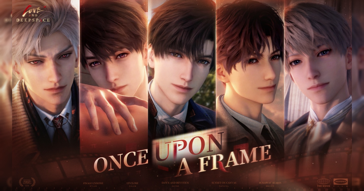 Love and Deepspace เผยโฉมซีรีส์ Interactive Memory ระดับ 5 ดาวใหม่ล่าสุด [Once Upon a Frame]