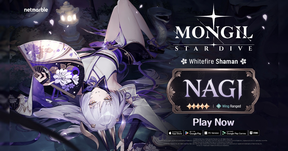 MONGIL: STAR DIVEเปิดตัว ‘ร่างทรงแห่งเกล็ดขาว นากิ’ 1 MONGIL: STAR DIVEเปิดตัว ‘ร่างทรงแห่งเกล็ดขาว นากิ’