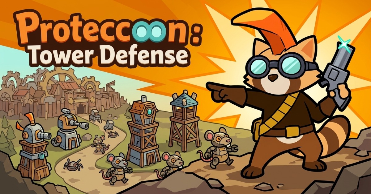 Proteccoon : Tower Defense เปิดให้บริการบนสโตร์ไทยแล้ว 1 Proteccoon : Tower Defense