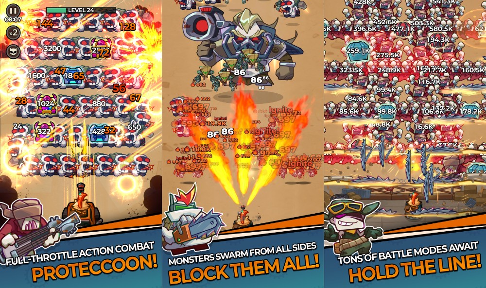 Proteccoon : Tower Defense เปิดให้บริการบนสโตร์ไทยแล้ว 3 Proteccoon : Tower Defense