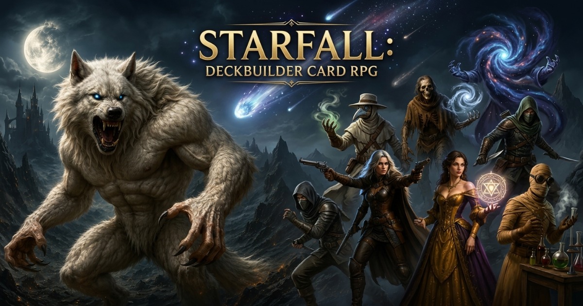 Starfall: Deckbuilder Card RPG เปิดให้บริการบนสโตร์ไทยแล้ว 1 Starfall