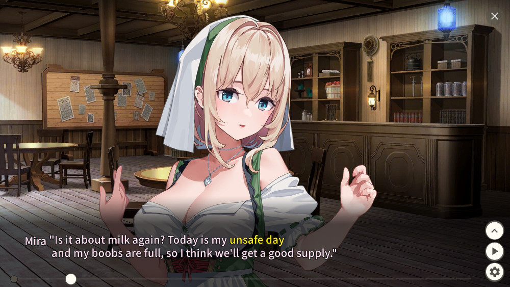 Tavern, Inn, and the Halberd เกมแนว Survivor Action ฉบับผู้ใหญ่ 18+